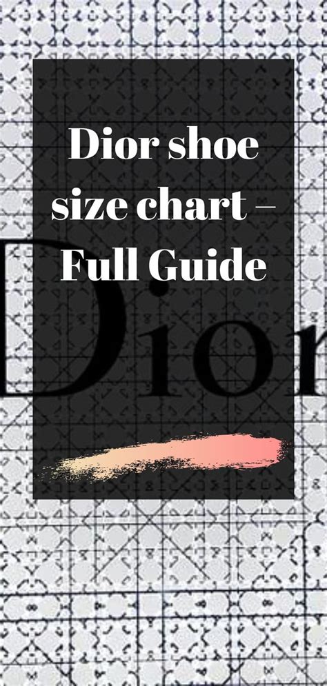 christian dior sports shoes|christian dior shoe size chart.